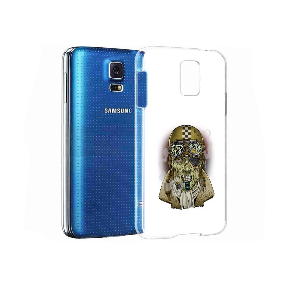 

Чехол MyPads Tocco для Samsung Galaxy S5 военный зомби (PT12196.512.264), Прозрачный, Tocco