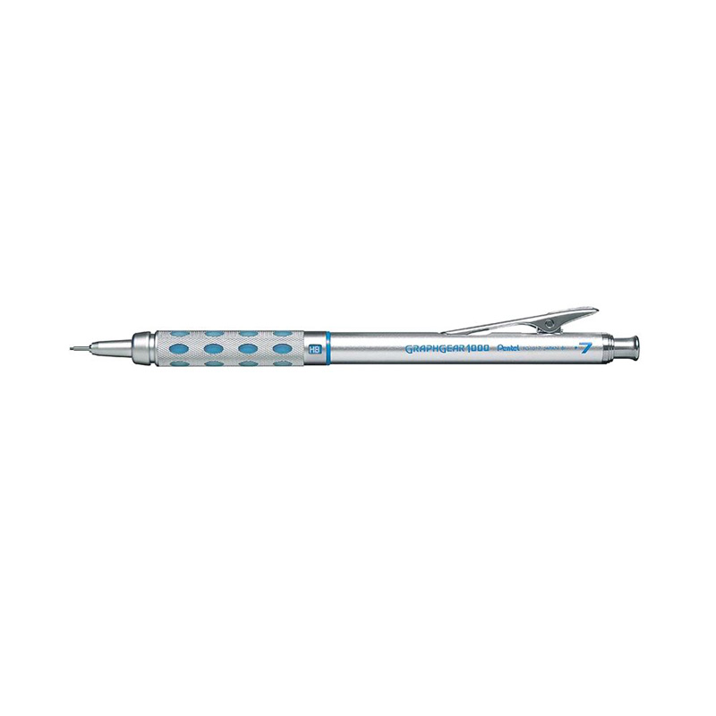 

Карандаш автоматический Pentel GRAPHGEAR 1000 0,7 мм, НВ, Серый