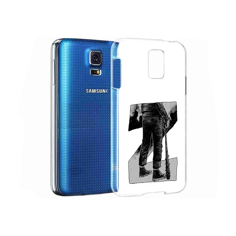 

Чехол MyPads Tocco для Samsung Galaxy S5 воин черно белый (PT12196.512.265), Tocco