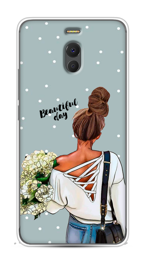 

Чехол Awog на Meizu M6 Note "Beautiful day", Голубой;коричневый;бежевый, 72150-6