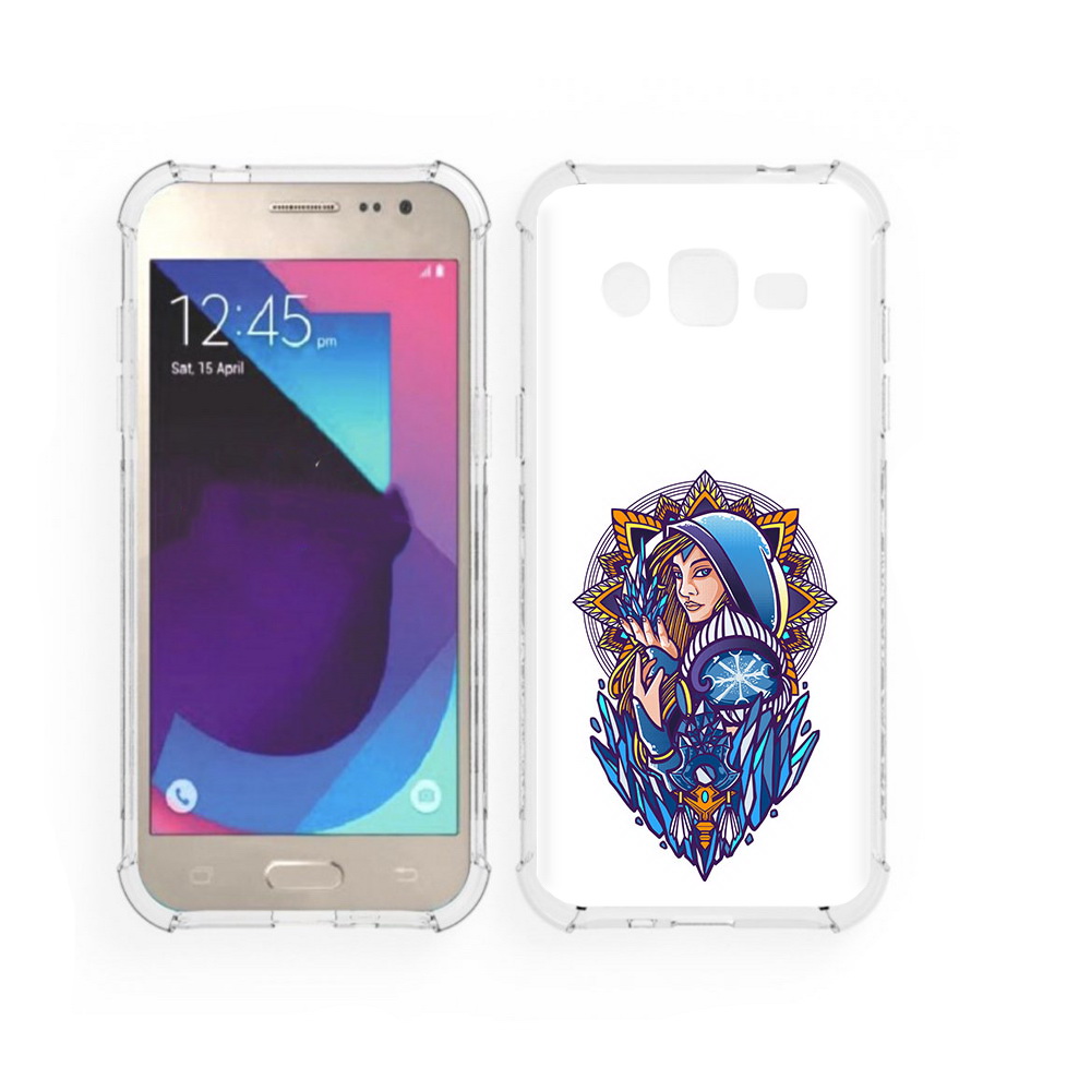 

Чехол MyPads Tocco для Samsung Galaxy J2 кристал мейден дота 2 (PT226924.572.415), Прозрачный, Tocco