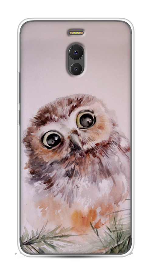 

Чехол Awog на Meizu M6 Note "Сова на розовом", Розовый;коричневый, 72150-1
