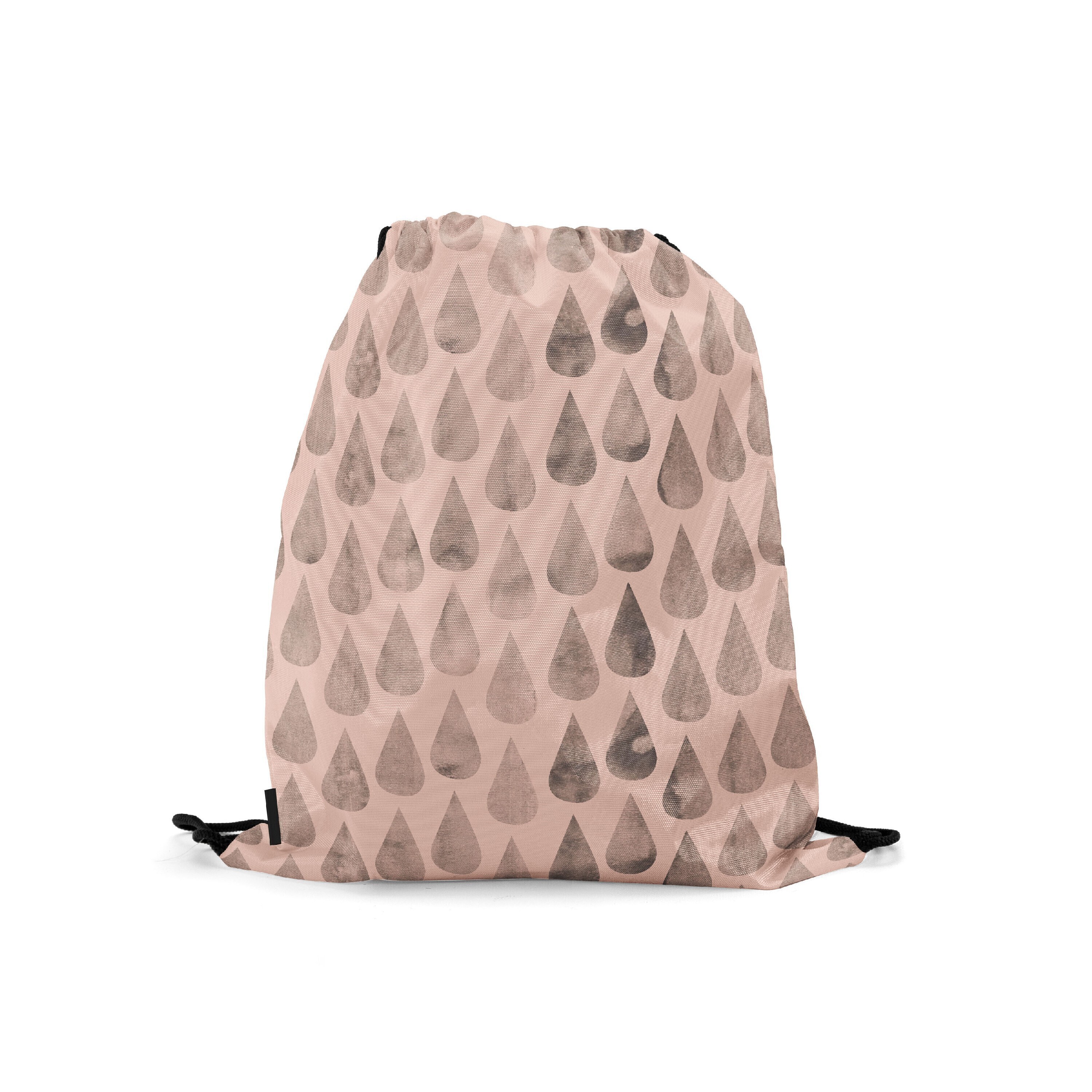 

Мешок-рюкзак для сменной обуви Burnettie BigGrayDropsBlush, Розовый