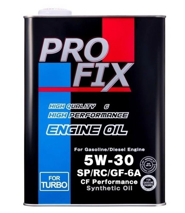 Моторное масло Profix синтетическое Engine Oil 5w30 Spgf-6 4л