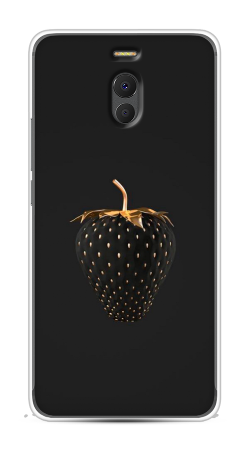 

Чехол Awog на Meizu M6 Note "Черно-золотая клубника", Черный;золотистый, 72150-10