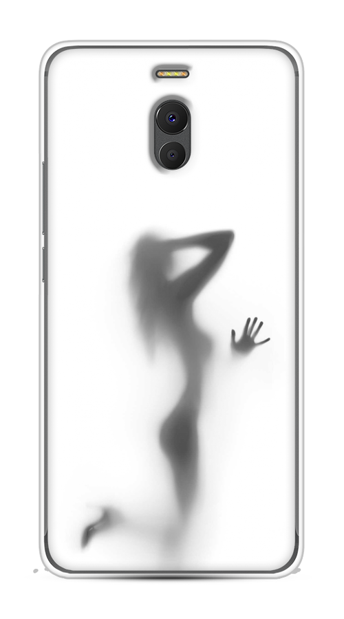 

Чехол Awog на Meizu M6 Note "Стекло в душе", Белый;серый;черный, 72150-7