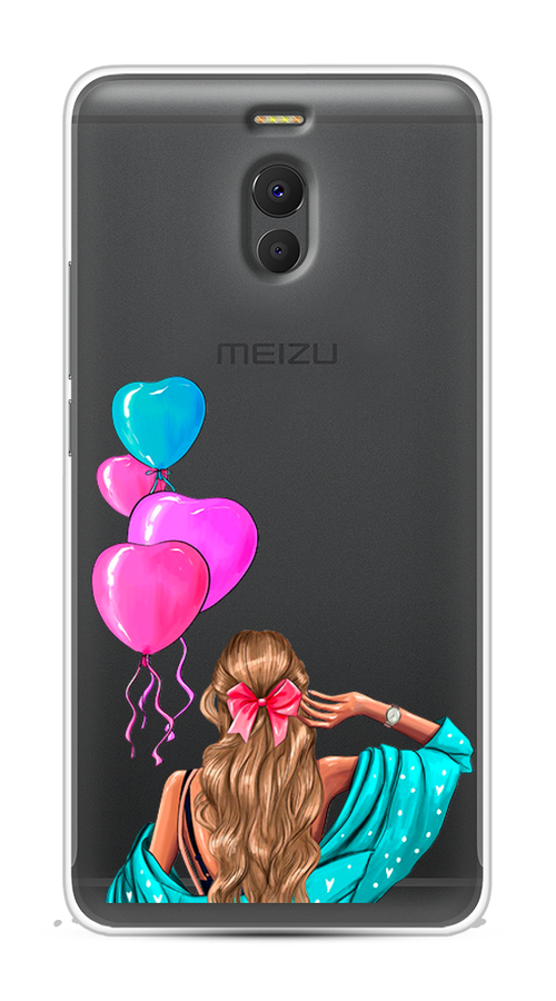 

Чехол Awog на Meizu M6 Note "День Рождения", Голубой;розовый;бежевый, 72150-7