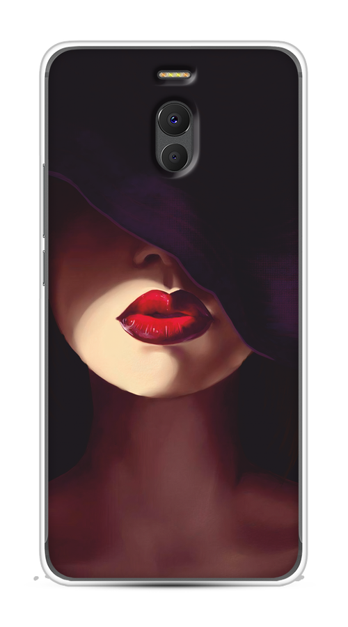 

Чехол Awog на Meizu M6 Note "Красные губы", Черный;бежевый;красный, 72150-7