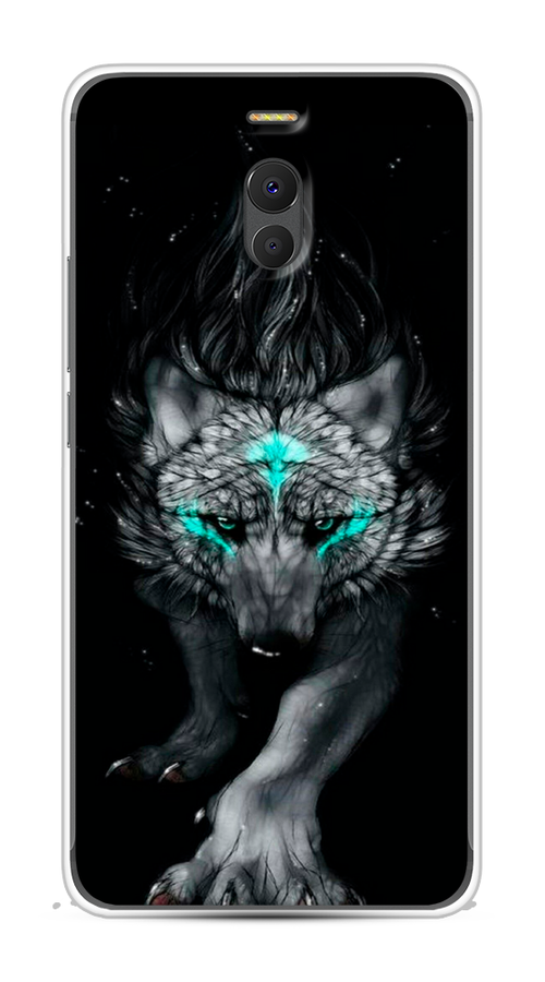 

Чехол Awog на Meizu M6 Note "Волшебный волк", Черный;серый, 72150-2