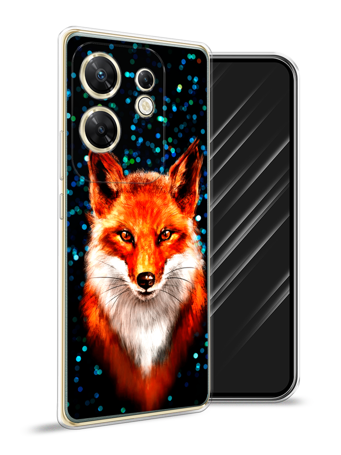 

Чехол Awog на Infinix Zero 30 4G "Волшебная лиса", Оранжевый;черный;белый, 3105050-1