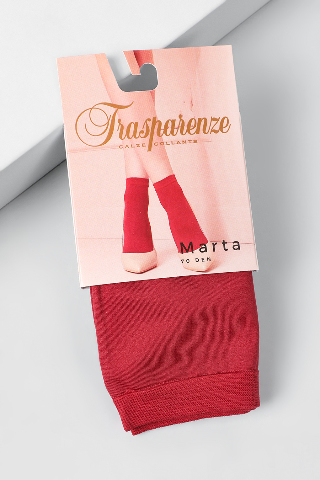 

Носки женские Trasparenze MARTA70 socks бордовые NOSIZE, Бордовый, MARTA70 socks