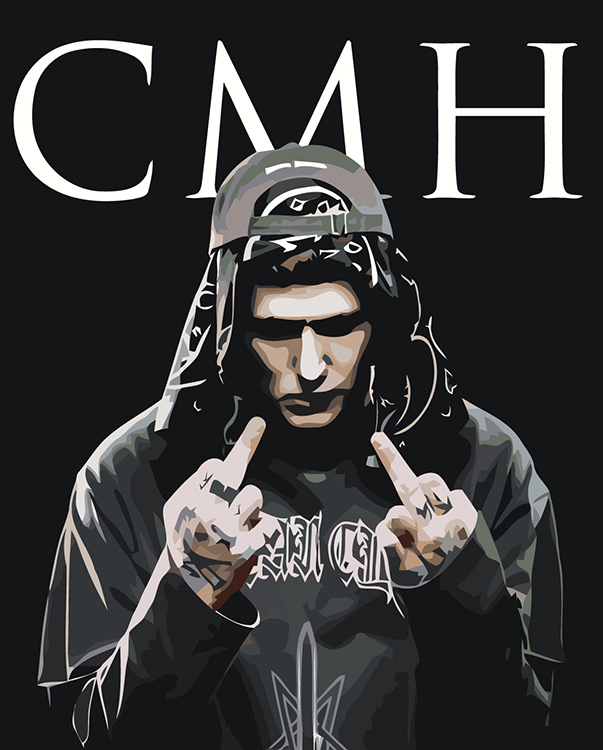 

Картина по номерам Цветное CMH Руслан Crazy Mega Hell 40х50
