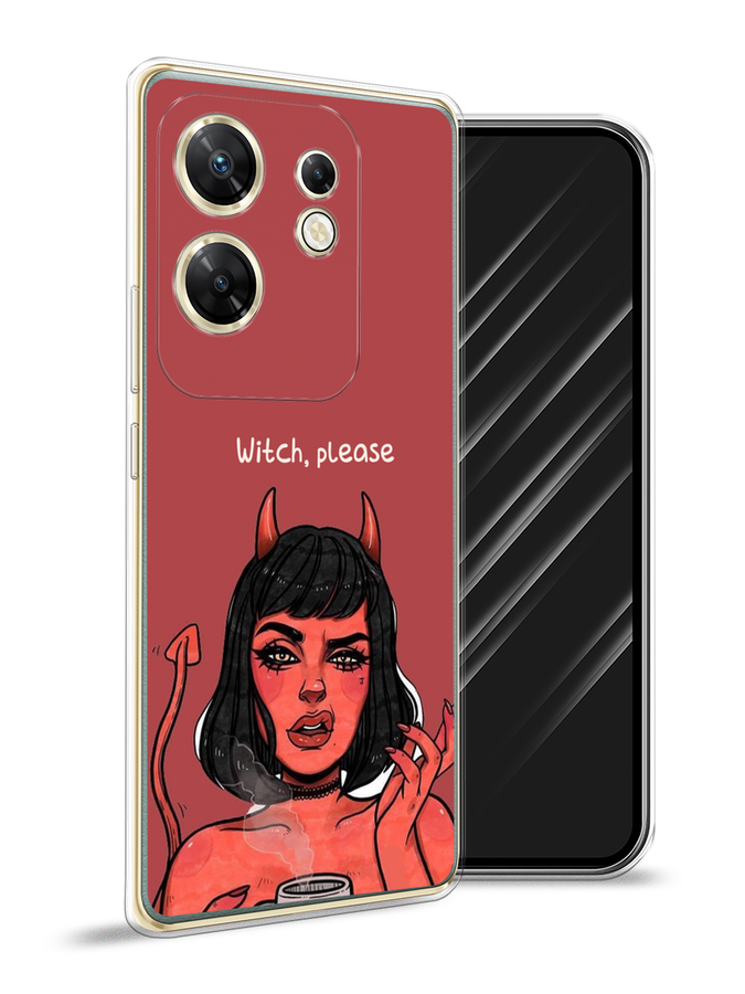 

Чехол Awog на Infinix Zero 30 4G "Evil Girl", Бордовый;черный, 3105050-1