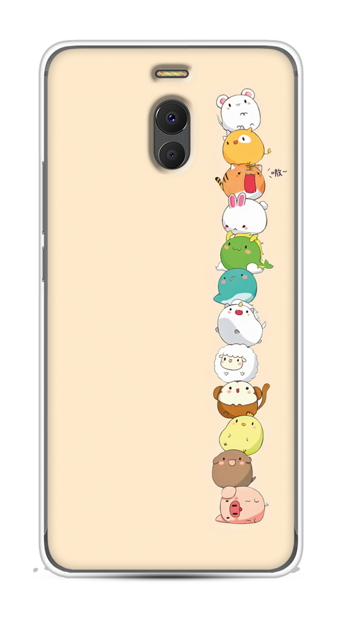 

Чехол Awog на Meizu M6 Note "Питомцы Чиби", Желтый, 72150-2