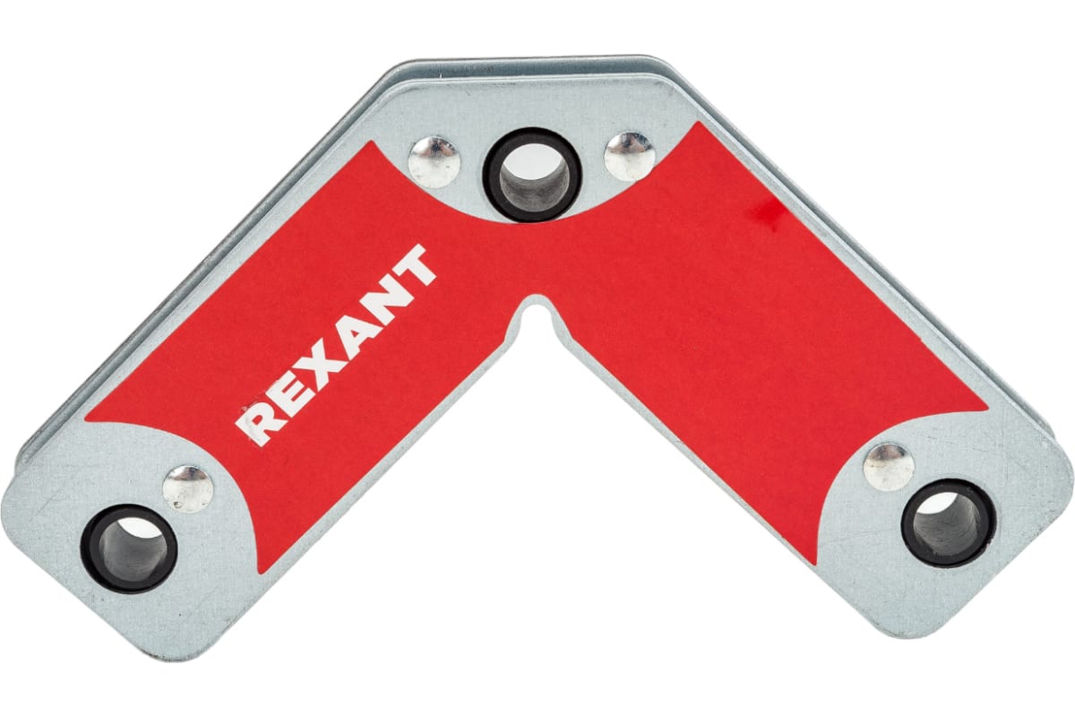 Магнитный угольник-держатель для сварки на 4 угла, усилие 11,3 кг REXANT 124839 планшет магнитный для рисования 96 отверстий красный