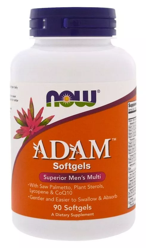 

Adam NOW Male Multi Softgels мягкие капсулы 90 шт, Adam Male Multi