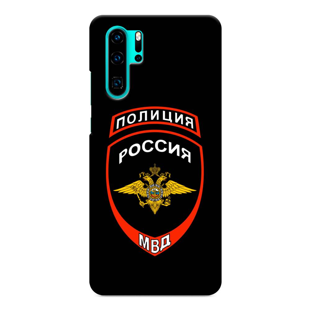 фото Чехол awog "полиция шеврон" для huawei p30 pro