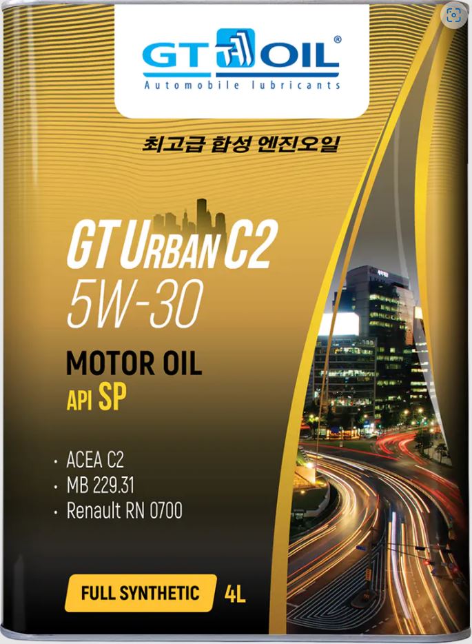 

Масло GT Urban 5W30 C2 API SP 4л 8809059409299