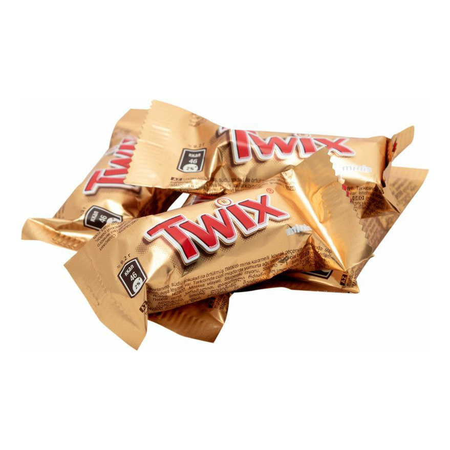 

Конфеты шоколадные Twix Minis +-180 г