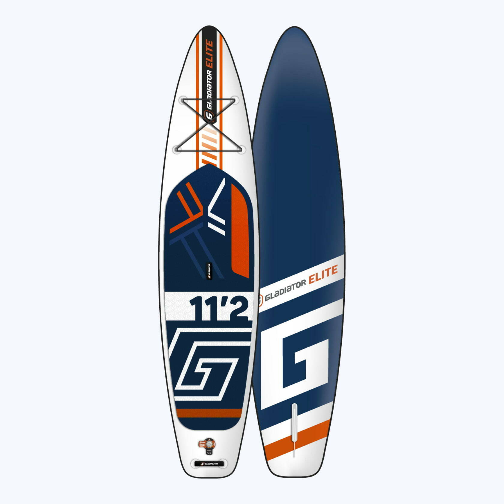 

SUP-борд Gladiator Elite 341x76x12 см blue/orange, Синий;белый, Elite