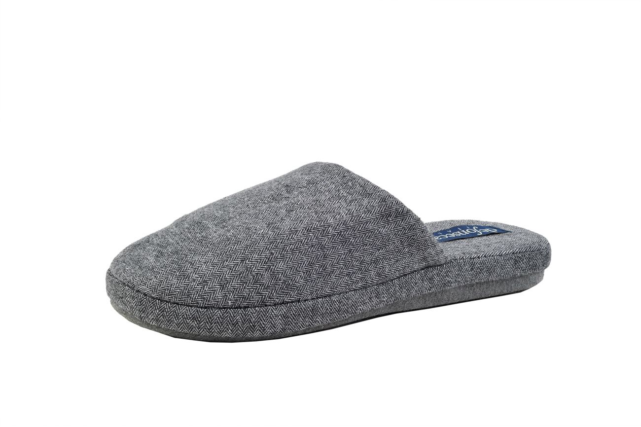 

Тапочки мужские de fonseca ROMA TOP I M834R2 серые 40-41 RU, Серый, ROMA TOP I M834R2