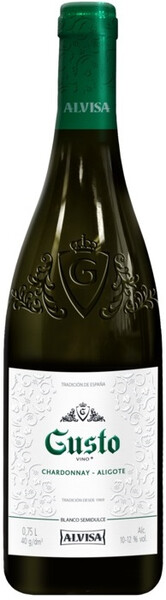 

Вино Alvisa Gusto Chardonnay Aligote белое, полусладкое, 750 мл