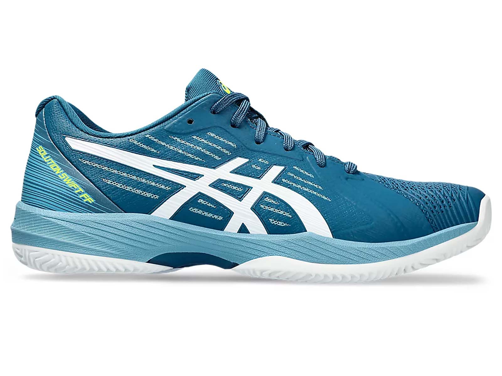 

Кроссовки мужские Asics Solution Swift FF Clay голубые 11.5 US, Голубой, Solution Swift FF Clay