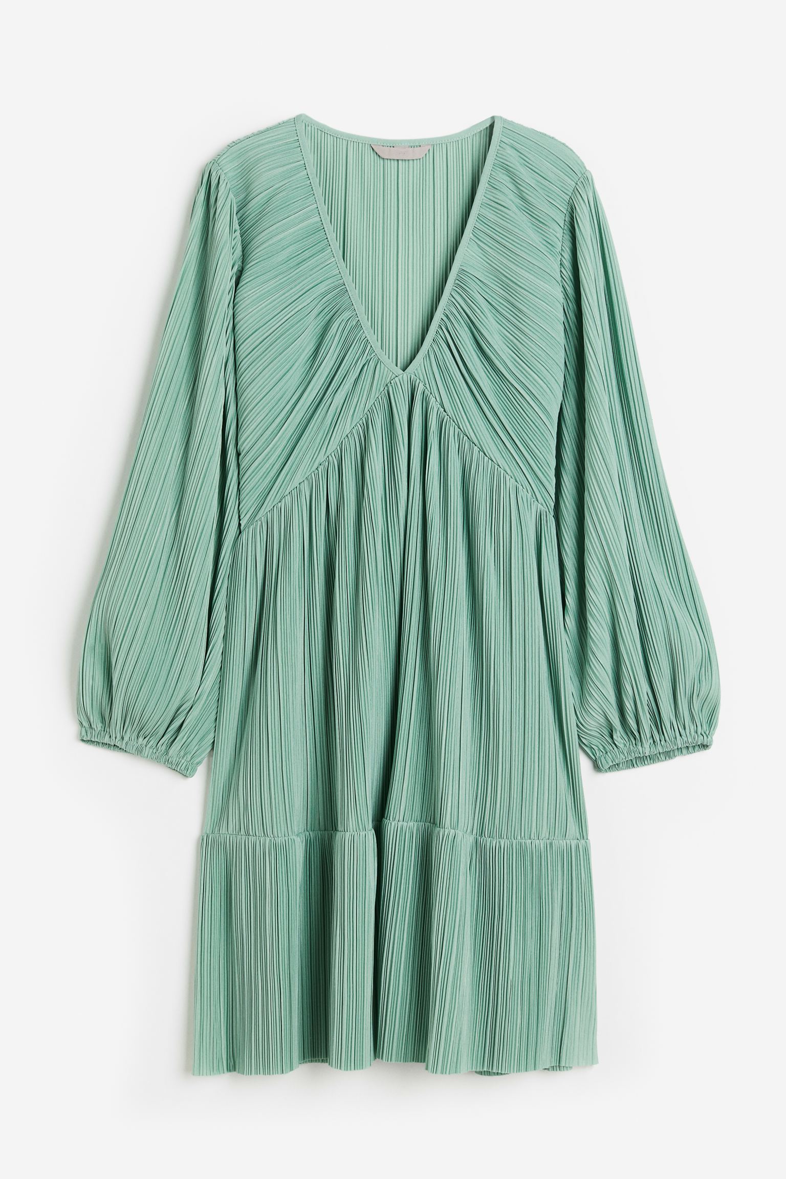 

Платье женское H&M 1172513002 зеленое XS, Зеленый, 1172513002