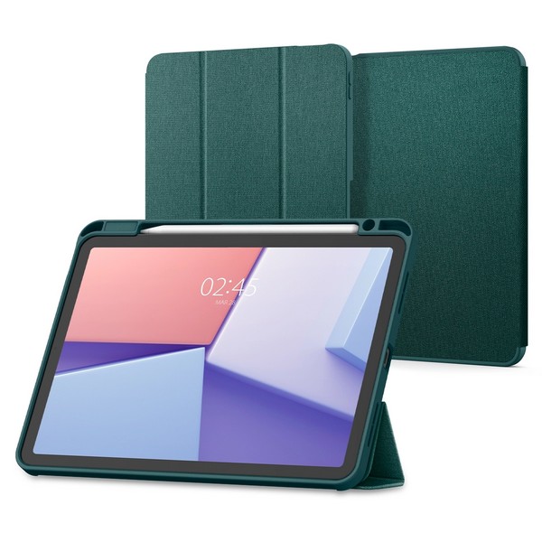 Чехол Spigen Urban Fit для iPad Air 11 2024 ACS07755 Midnight Green 5490₽