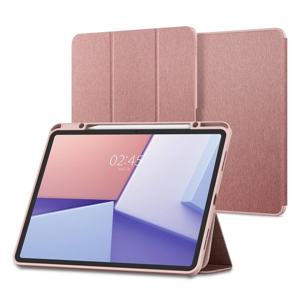 Чехол Spigen Urban Fit для iPad Air 13 (2024) ACS07673 Rose Gold розовое золото