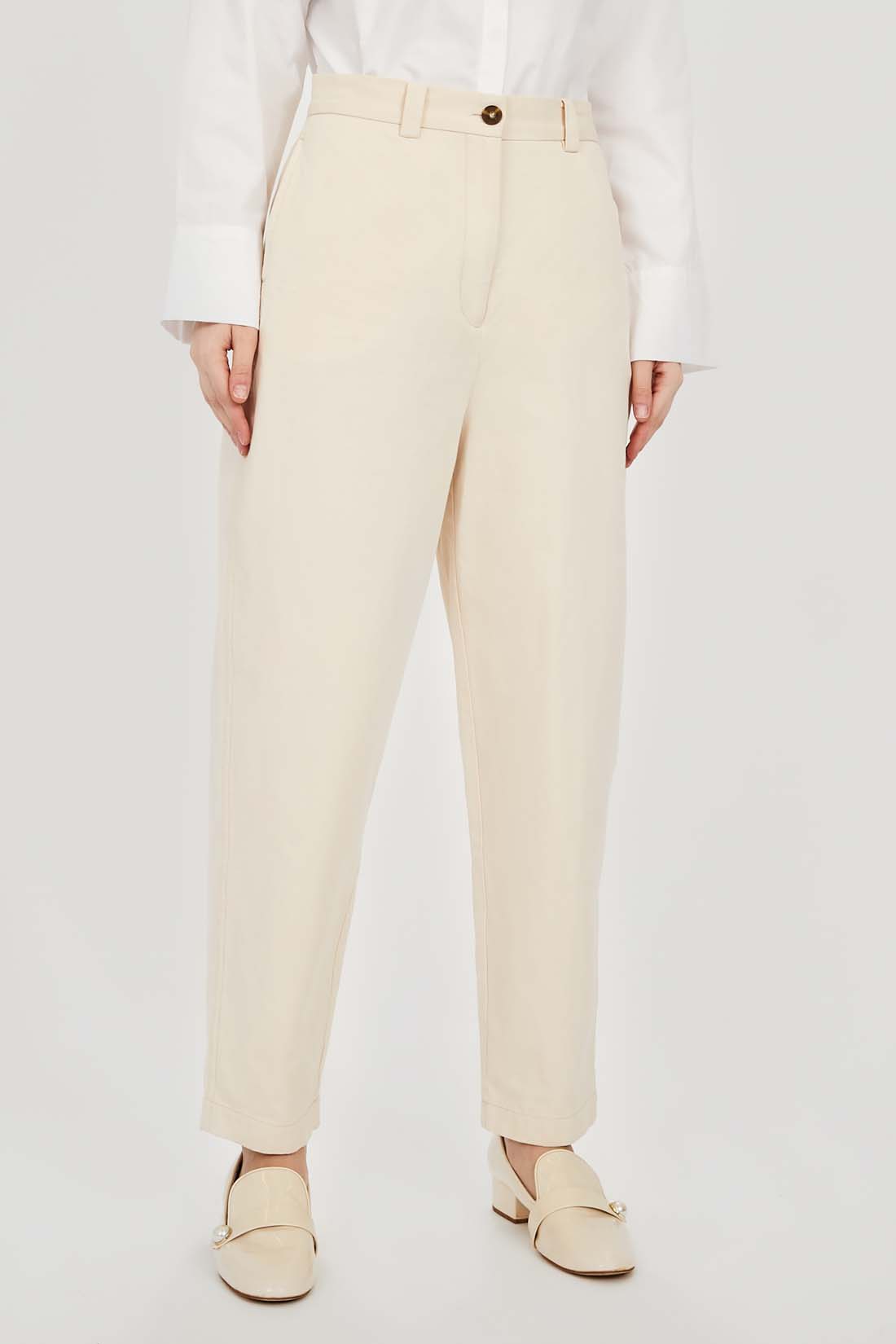 фото Брюки женские baon b2922014 белые l