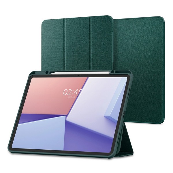 Чехол Spigen Urban Fit для iPad Air 13 2024 ACS07672 Midnight Green 5490₽