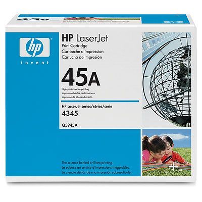 

Картридж для лазерного принтера HP 45A (Q5945A) черный, оригинал, q5945A