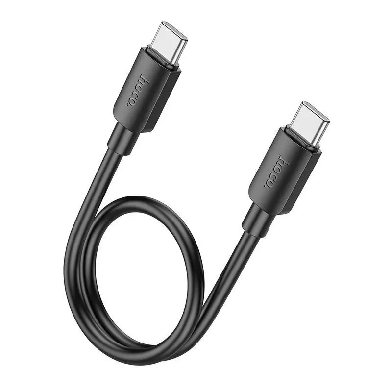 

Кабель Hoco X96 Hyper Type-C - Type-C, 3 А, 0.25 м, черный, X96 Hyper