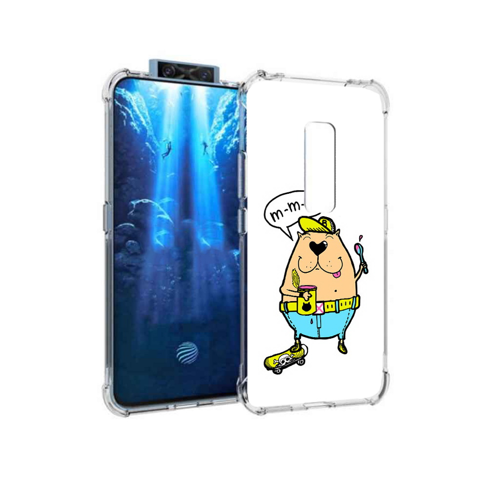 

Чехол MyPads Tocco для Vivo V17 Pro Бобр (PT226965.387.30), Прозрачный, Tocco