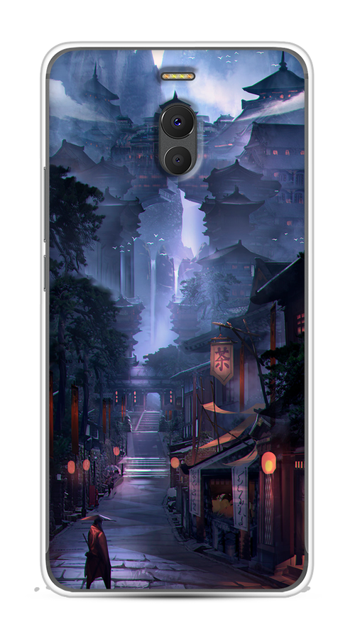

Чехол Awog на Meizu M6 Note "Одинокий самурай", Синий;черный;коричневый, 72150-10