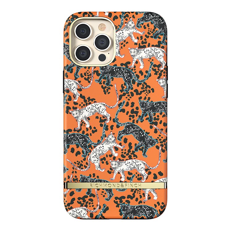 

Чехол Richmond & Finch FW20 (R42985) для iPhone 12/12 Pro (Orange Leopard)