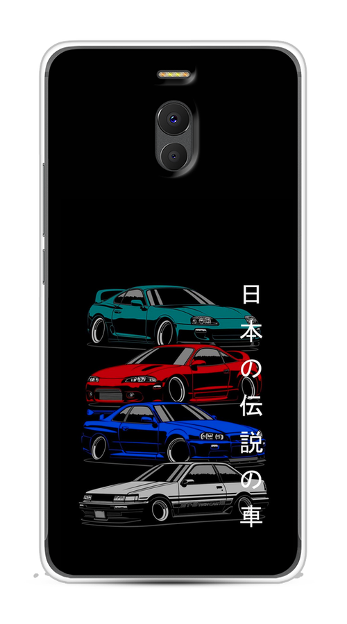 

Чехол Awog на Meizu M6 Note "JDM Legend cars", Зеленый;красный;синий, 72150-5