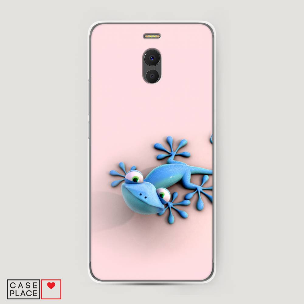 

Чехол Awog на Meizu M6 Note "Голубая ящерка", Розовый;голубой;белый, 72150-2