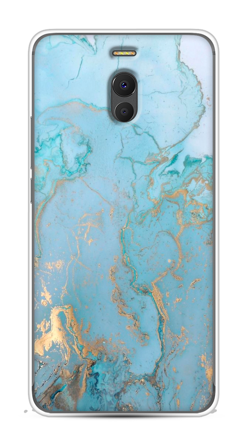 

Чехол Awog на Meizu M6 Note "Голубой мрамор рисунок", 72150-3