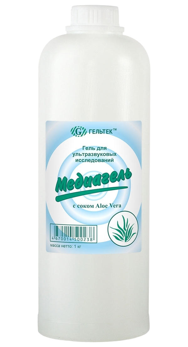 

Гель для УЗИ МЕДИАГЕЛЬ Aloe Vera 1кг, Прозрачный