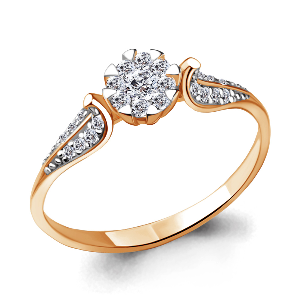 

Кольцо из красного золота с бриллиантом Aquamarine Aquamarine 961664к_585_кз р, 961664к_585_кз