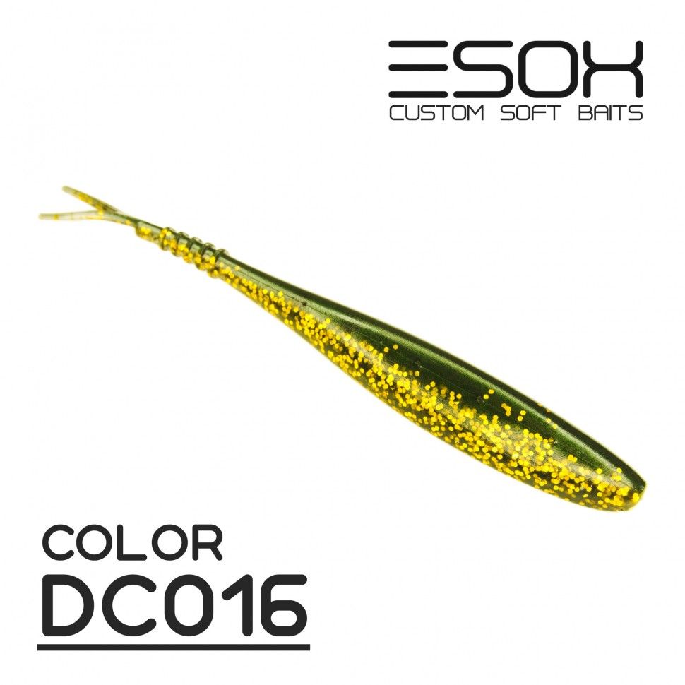 

Силиконовая приманка Esox Фурия 250 мм цвет DC016 2 шт, Фурия