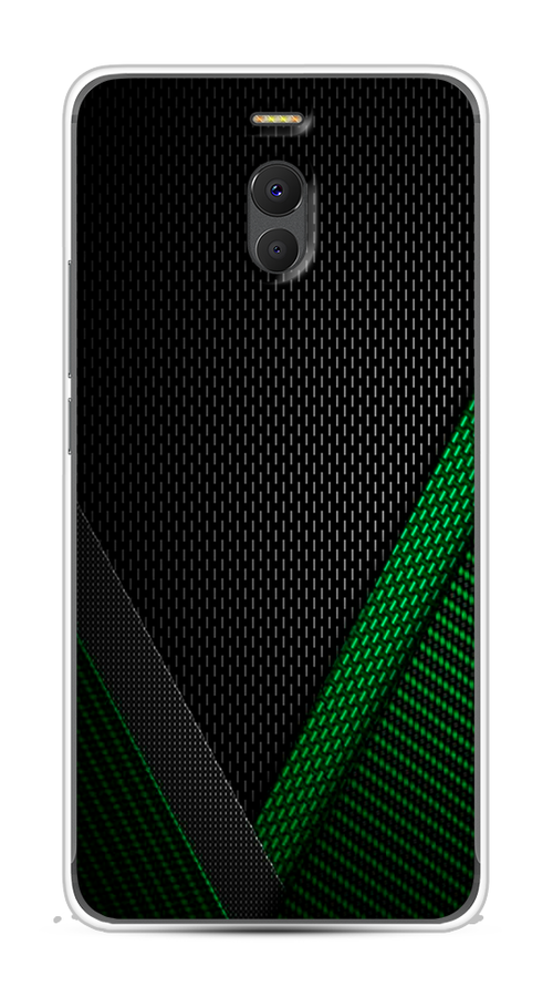 

Чехол Awog на Meizu M6 Note "Зеленый карбон", Черный;зеленый, 72150-3