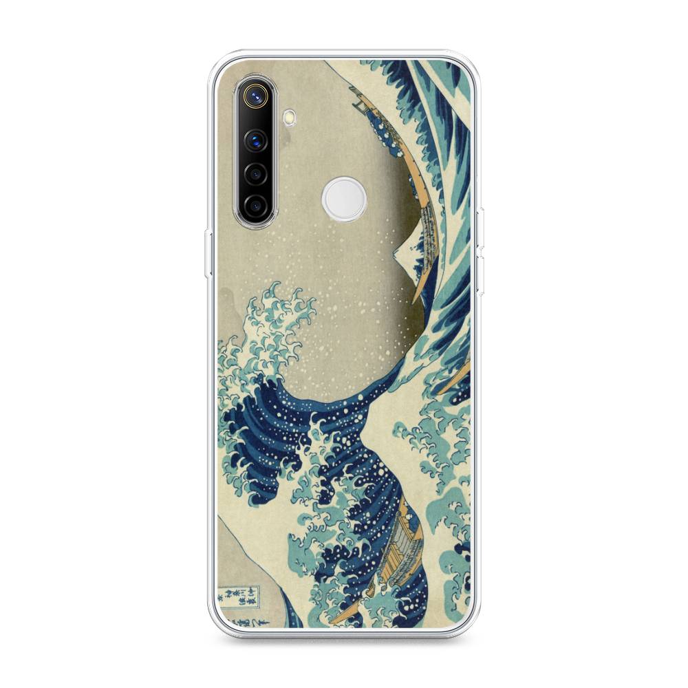 

Чехол Awog на Realme 6i "Большая волна в Канагаве", Разноцветный, 252950-9