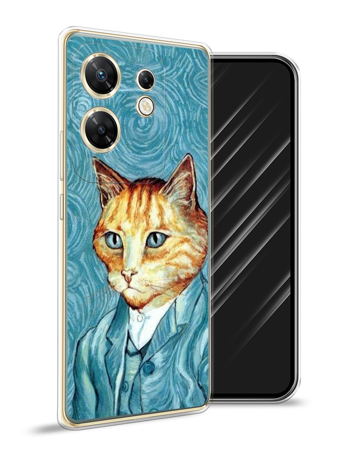 

Чехол Awog на Infinix Zero 30 4G "Кот Ван Гог", Голубой;коричневый, 3105050-1