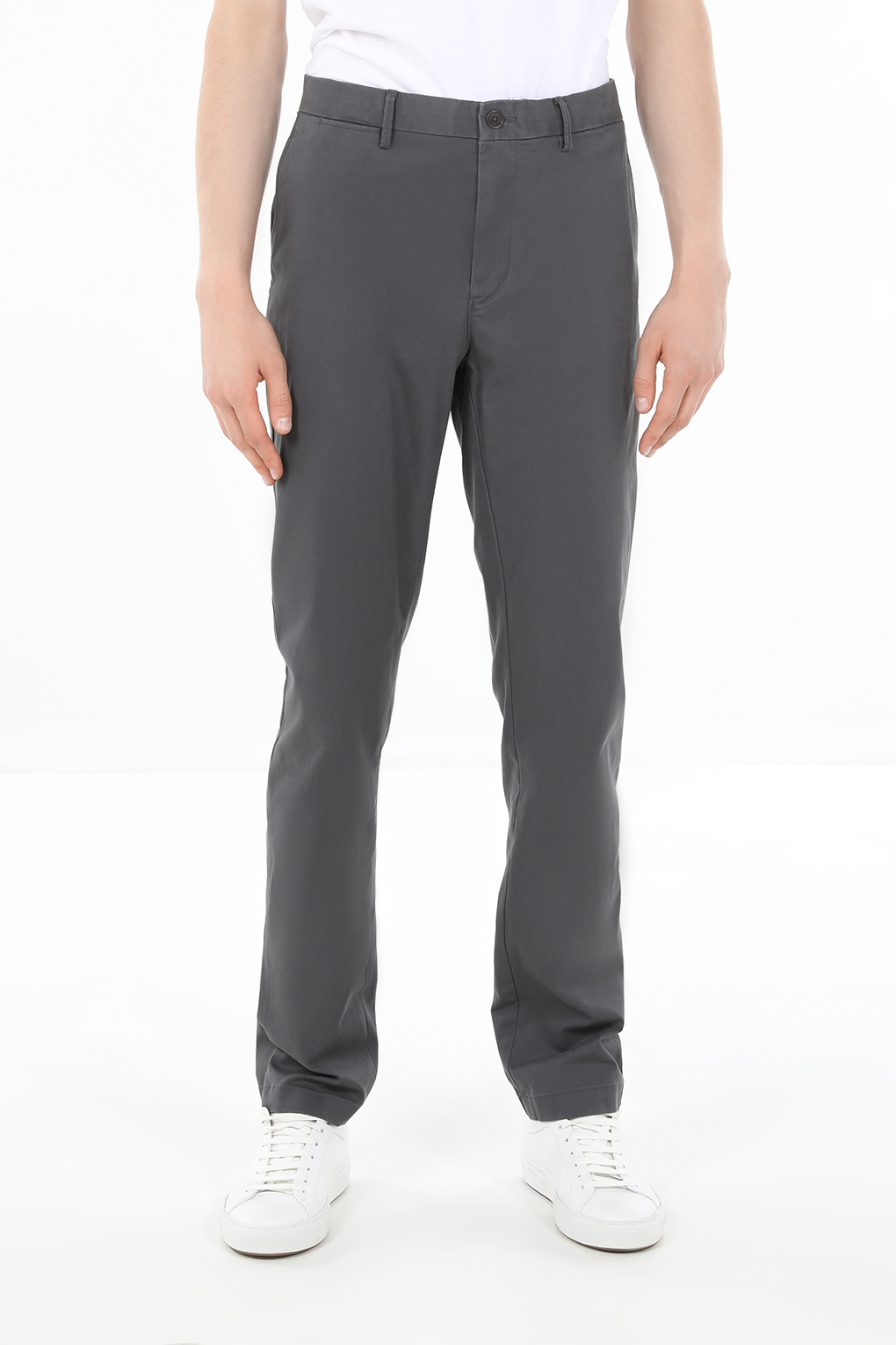 

Брюки мужские TOMMY HILFIGER MW0MW28884 серые 38/32, Серый, MW0MW28884