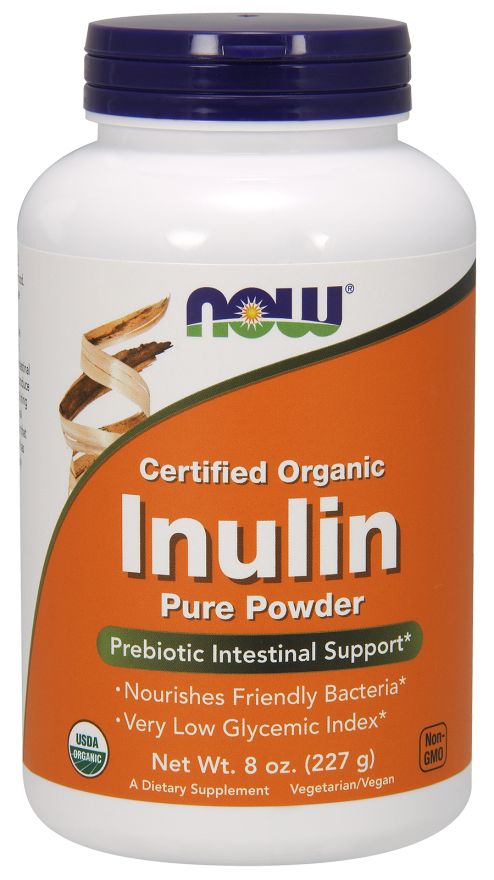 Купить Для пищеварения NOW Inulin Pure Powder 227 г