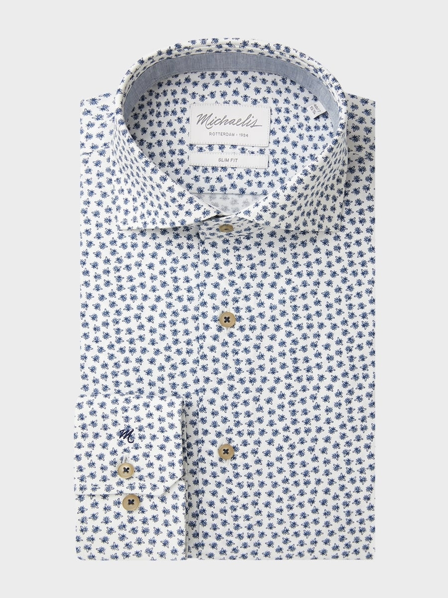 Рубашка мужская PROFUOMO PMRH100019 белая L; 46 EU; 42 DE