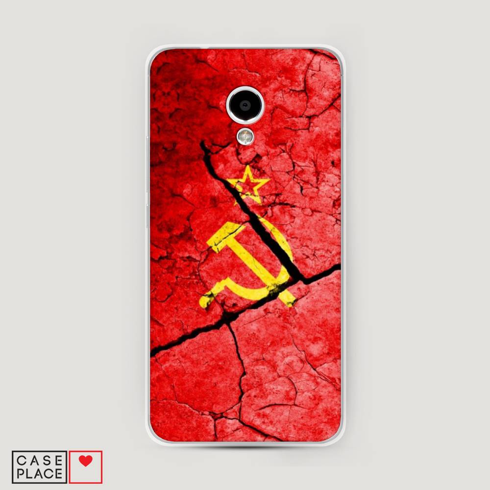 

Чехол Awog на Meizu M5S "СССР", Красный;черный;желтый, 72250-5